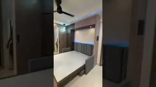 Murphy Bed | interior design | sofa cum bed | Wall mount bed