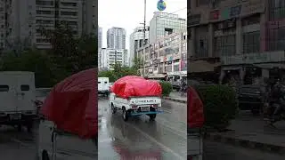 Light Rain Showers. 14-Jun-2023 #karachi #karachiweather #biparjoycyclone #biparjoy #sindh