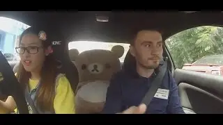 Leona Chin - Nerdy chick learns to drive