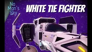 Cool Starship - White Tie Fighter - No Man's Sky