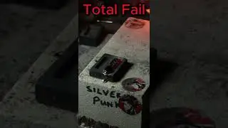 FAILED silver pouring a terrible 1ozt bar pour OMG!!!!!