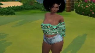 Marcela Lima's Game Test - Sims 4 Custom Character