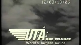 UTA Air France 1965 TV commercial