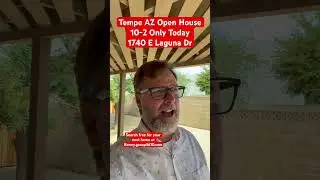 Open House Tempe Az 10-2 Sunday! #realestate #buyersagent #realtor #buyersagent #howtobuyahome