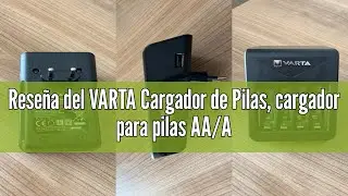 Rese&ntilde;a del VARTA Cargador de Pilas, cargador para pilas AA/AAA recargables, hasta 8 pilas recargable