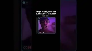 Amigo de Baby Locc (Crip) dice que los Trinitarios le temen a los Crips 👀🔥