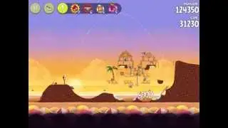Angry Birds Rio - Golden Beachball. Bonus Level 50 stars. [HD]