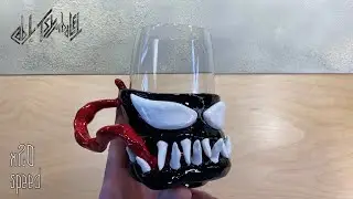 Timelapse / Making a Venom glass-holder