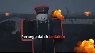 HOROR Jadi Tentara Jerman di Roblox ENTRENCHED?! Perang Dunia 1 Penuh Ledakan
