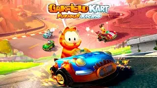 GARFIELD KART FURIOUS RACING Gameplay Walkthrough Part 1 ( Artefacts Studio, Microids )