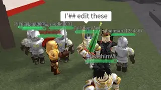 Roblox Medieval Warfare: Massive Nomad raid/ THE KNIGHTS!!
