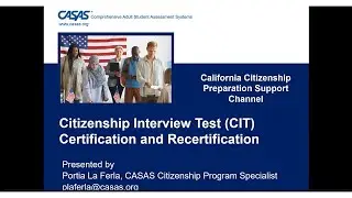 CIT Interview Test, Certification & Recertification