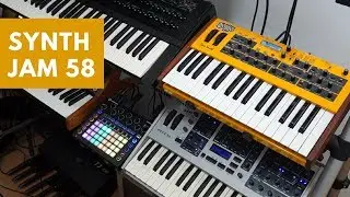 Synth Jam 58: Novation Circuit, Virus Indigo, Mopho Keyboard & Yamaha DX7II