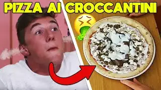 MANGIAMO LE  PIZZE PEGGIORI DI SEMPRE - PIZZA CHALLENGE!!