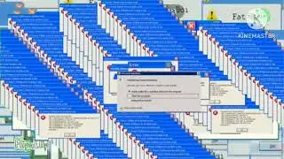 Windows error meme green screen (its bc loaded virus)