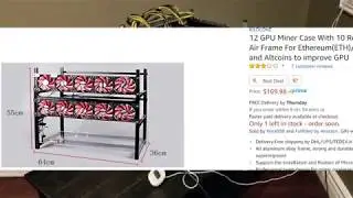 12 GPU Mining Rig Frame Review
