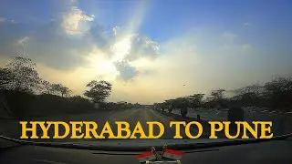 Hyderabad to Pune by Road | 4K | Telangana to Maharashtra | Pune City | Hyderabad | What A Trip
