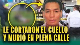 Lo mataron de un corte en el cuello tras pelea en Lima