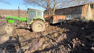 Izvoz stajnjaka💩& test lamele i veliki problemi sa blatom🤯🤯
