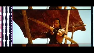 The Scorpion King (2002), 35mm film trailer, scope 2.35 ratio