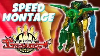 No.1 SENTAI GOZYUGER TEGA SWORD GREEN EAGLE SHOOTER