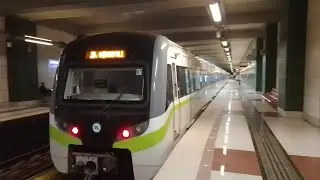 Athens Metro: Διαδρομή με το μέτρο από Αγ.Αντώνιο μέχρι Ανθούπολη 