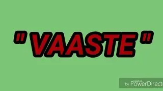 Guitar Cover On The Song -Vaaste