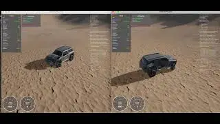 Vehicle Physics Multiplayer Destruction Test | Unity DOTS