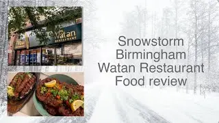 Food Review Watan Restaurant Southall | Snowstorms Birmingham 