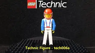 Lego Technic Figure BrickLink ID tech006a (appeared in sets 8830 8840 8850)