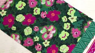 NEW FABRIC COLLECTION REVEAL- Rainforest Fusion by the AGF Designers