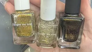 SecretDevilYT's Nail Obsession is live! Just a quick New Year's design 💅🏻