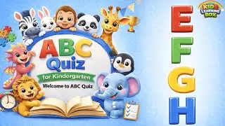 Alphabet Quiz for Kids (E to H) | ABC Quiz for Kids | Fun Alphabet Game with E, F, G & H