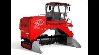 Hinda M45 self-propelled compost turner