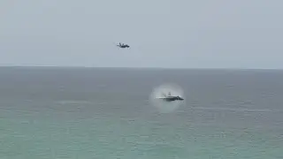Blue Angels Sneak pass Pensacola Beach 7/7/23