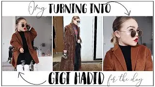 I TURNED INTO * GIGI HADID * FOR A DAY!!! OMG ...😱😱