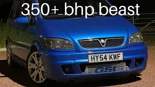 350BHP+ Forged Zafira GSi: TEST DRIVE | Custom Gearbox Big Turbo Popcorn Limiter Ultimate Sleeper