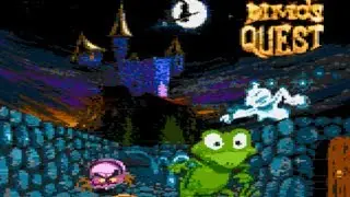Dimos Quest returns on Atari 8Bit - Game Engine Demo