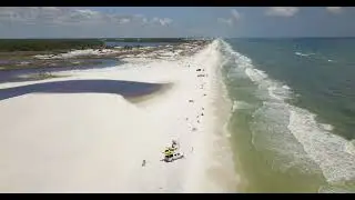 Drone DJI Aerial View of Grayton Beach 30A FLorida