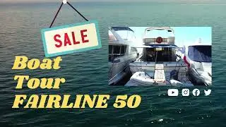Fairline 50 Yacht Tour | The Icon That Rules Every Sea&rdquo;