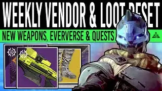 Destiny 2: WEEKLY VENDOR RESET! New WEAPONS, ADA-1, Neomuna, Eververse, Defiance Quest (7th March)