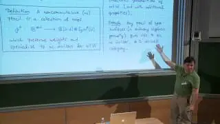 Paul Seidel - Lefschetz pencils and noncommutative geometry