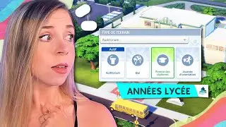 Comment fonctionne le lyc&eacute;e dans les Sims ! 🏈 - Sims 4 Ann&eacute;es Lyc&eacute;e