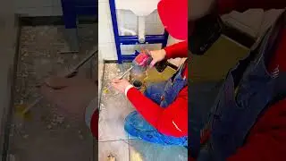 goed gereedschap is je werk echt snel gedaan. We moesten die afvoer zo kort mogelijk zagen.#tools