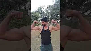 day-36 hard challenge transformation #trending #fitness #viral #puranyt #gym #motivation #shorts