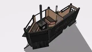 🔥 Our latest custom design 🔥- a mobile spa - woodfired hot tub and sauna with large windows! #sauna