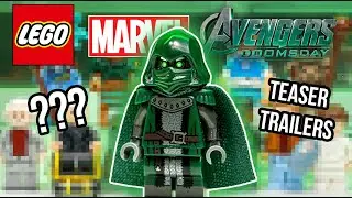 How to Build LEGO Avengers Doomsday Characters! (Teaser Trailers) 🟩💥