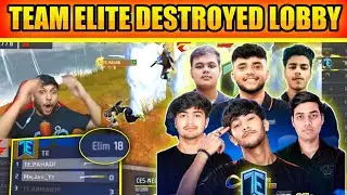 UNSTOPPABLE TEAM ELITE🔥 | 18 ELIMS CRAZY CLUTCH MOMENTS | BEST FF ESPORTS TEAM