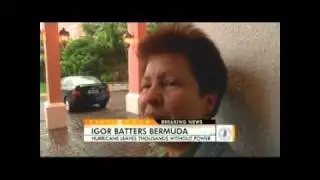 Hurricane Igor Pummels Bermuda