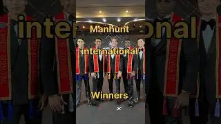 Manhunt international 2025 | Winners 👑️